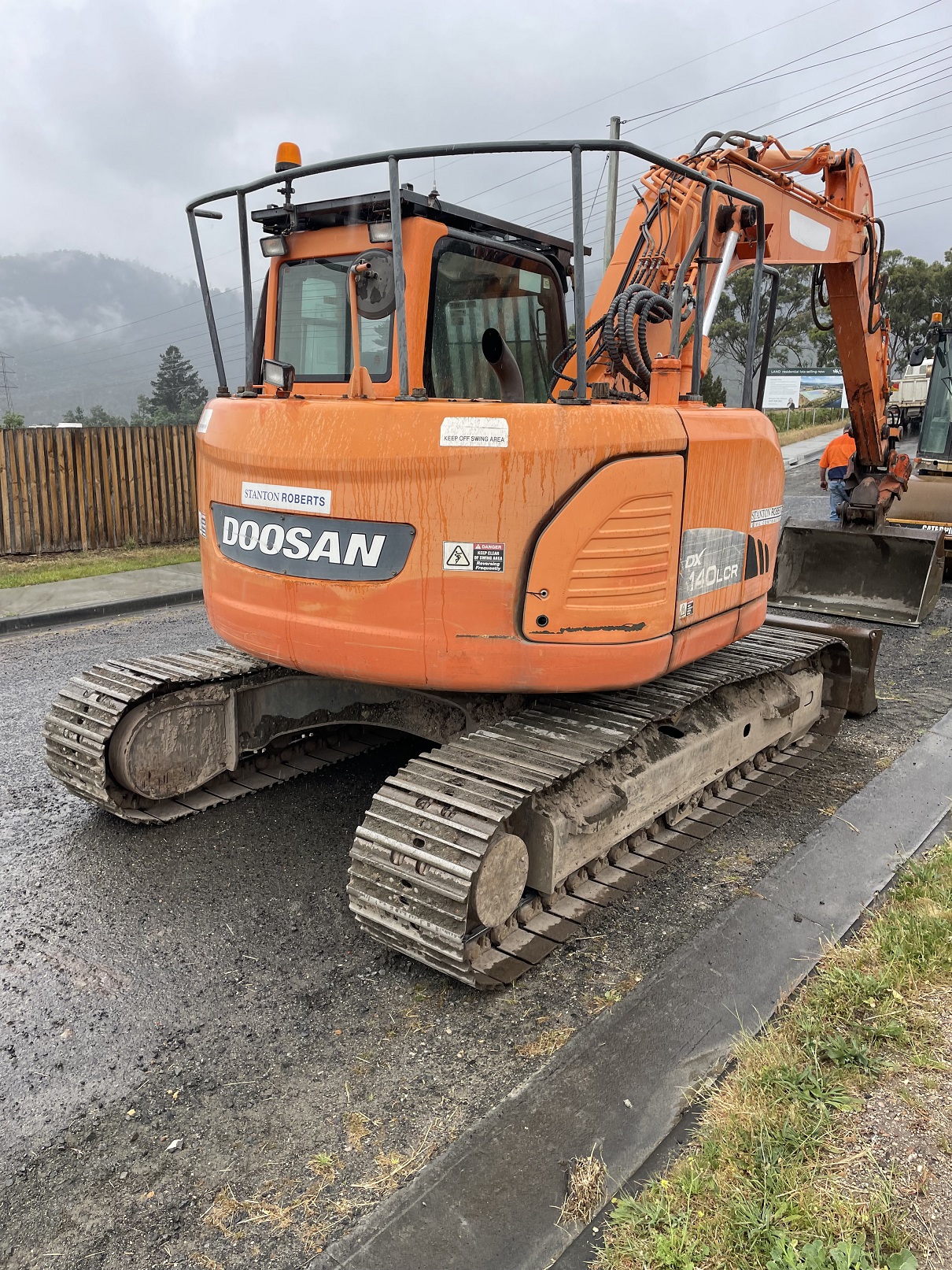 2014 2014 Doosan DX140LCR zero swing excavator Excavator for sale